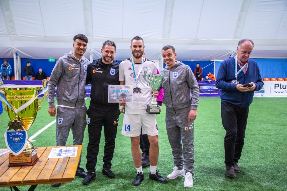 Alb-albaștrii au decernat premiile în Cupa „Flux Arena”