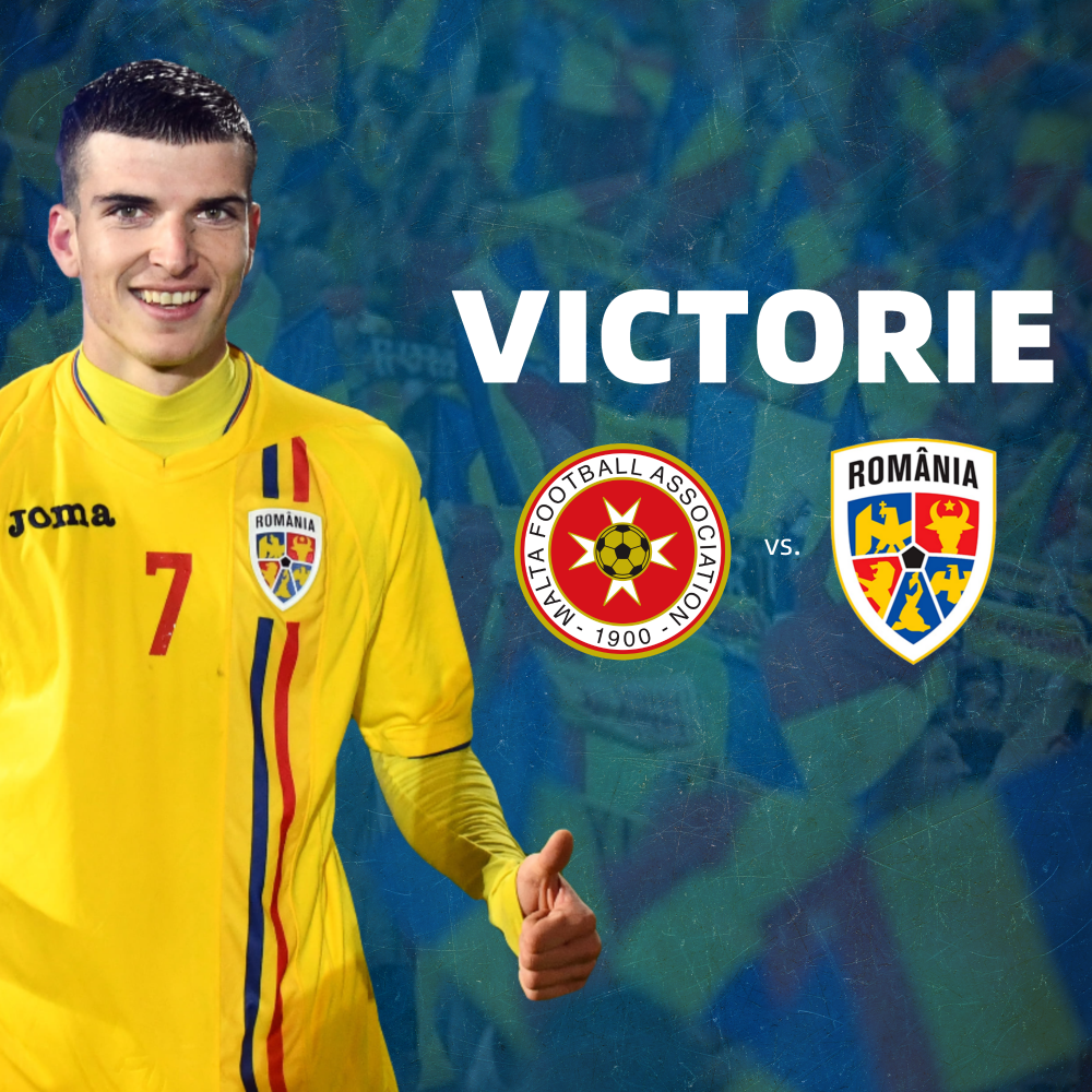 Mihăilă și tricolorii U-21 trec la pas de Malta