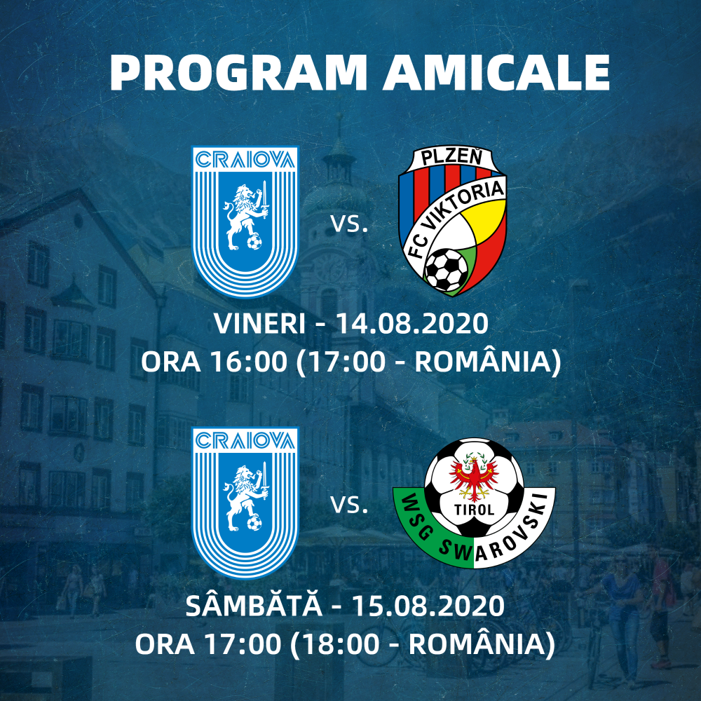 Programul jocurilor amicale din Austria