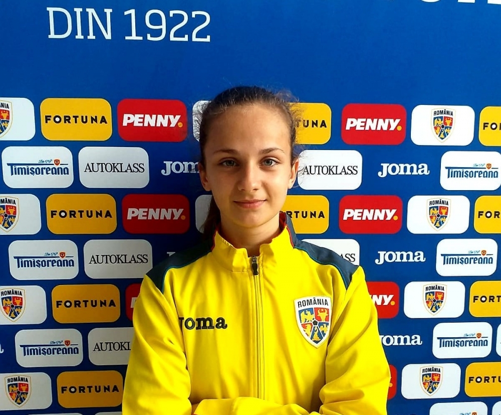 Prima noastră jucătoare de fotbal feminin convocată sub tricolor