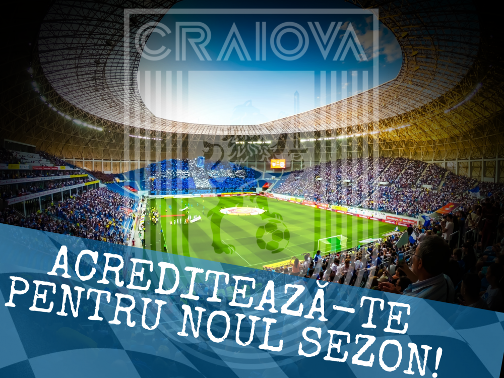 Acreditări de presă pentru sezonul 2019 - 2020
