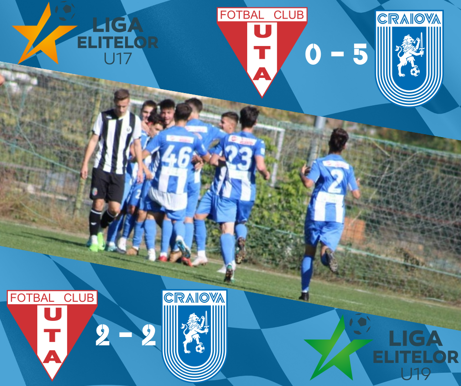 4 puncte din „dubla” de foc cu UTA Arad în Liga Elitelor