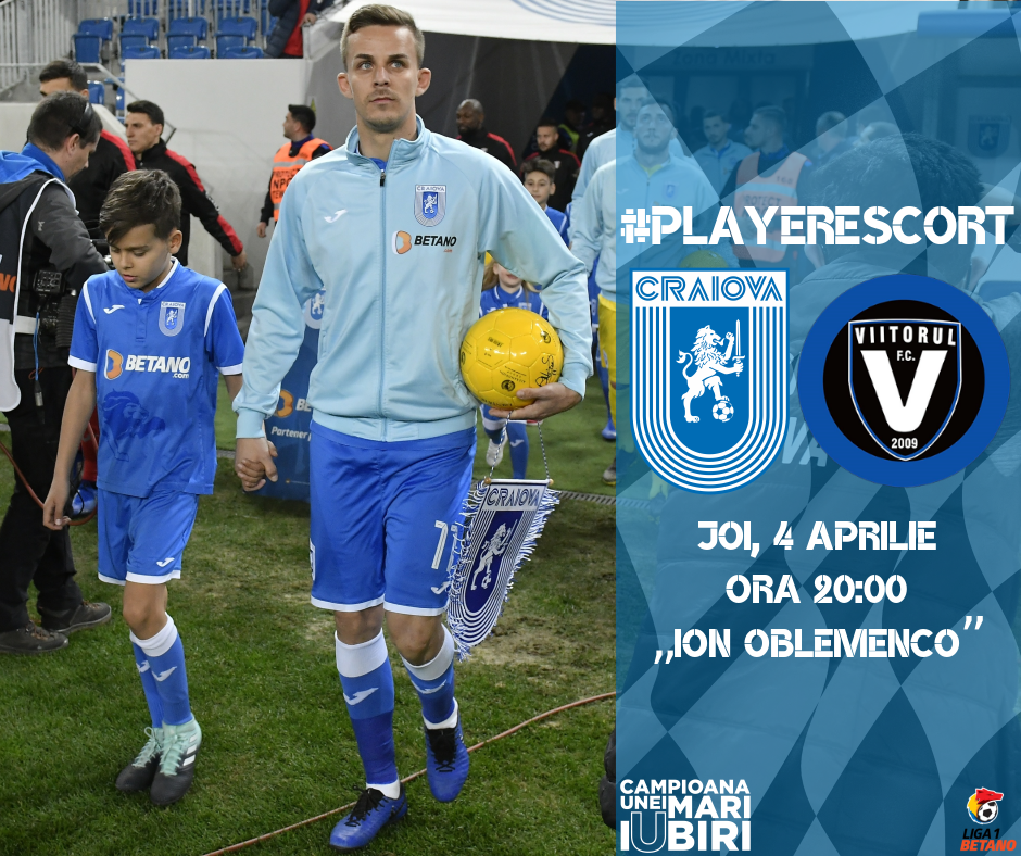 #PlayerEscort la duelul cu Viitorul din Cupă
