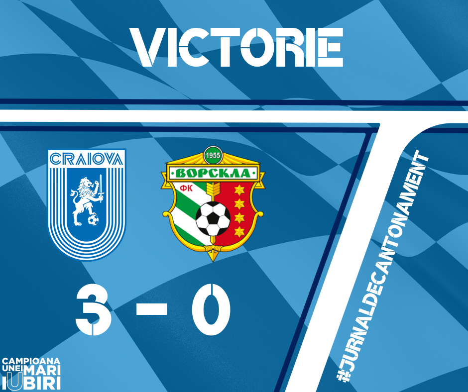 3 goluri cu Vorskla și Știința obține a doua victorie la rând