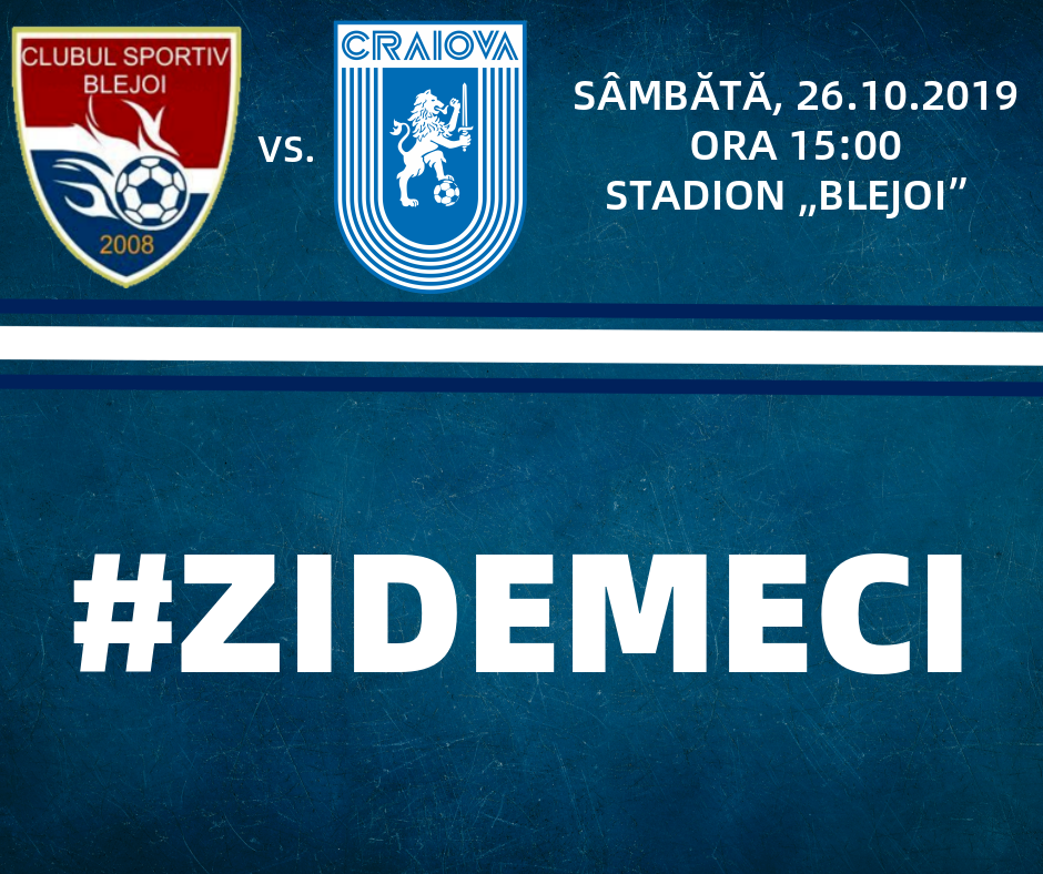 LIVE: CS Blejoi - Universitatea Craiova 2