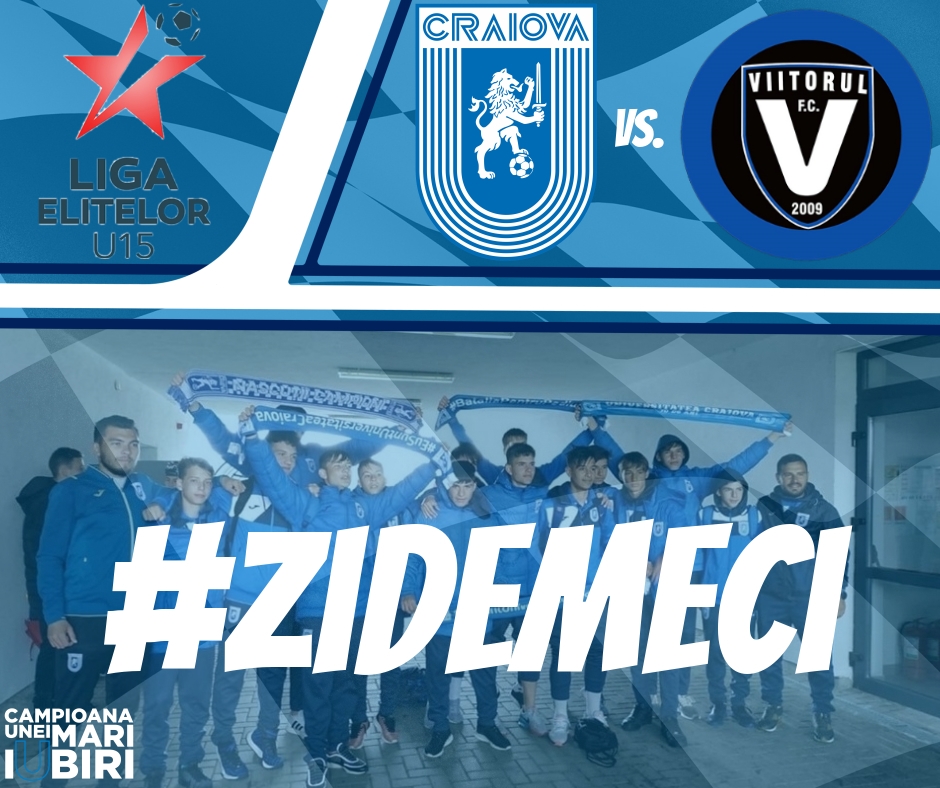 #LIVE: Universitatea Craiova - FC Viitorul (Finala Under-15)
