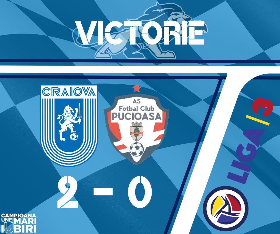 Come-back al „satelitului”: 2 - 0 cu Pucioasa