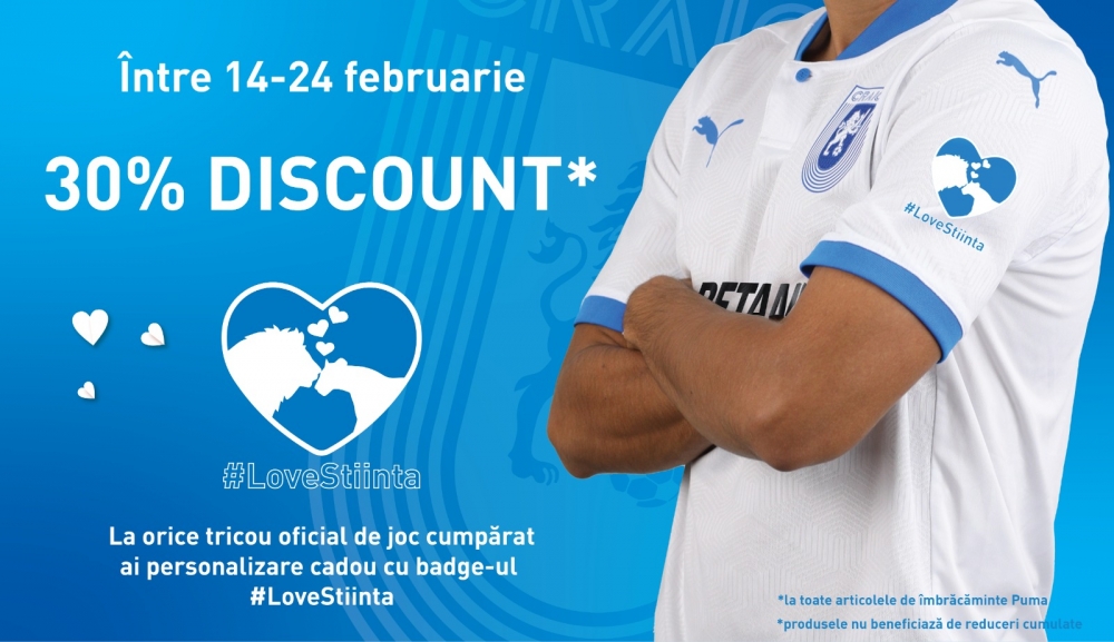 30% DISCOUNT DE VALENTINE`S DAY ȘI DRAGOBETE