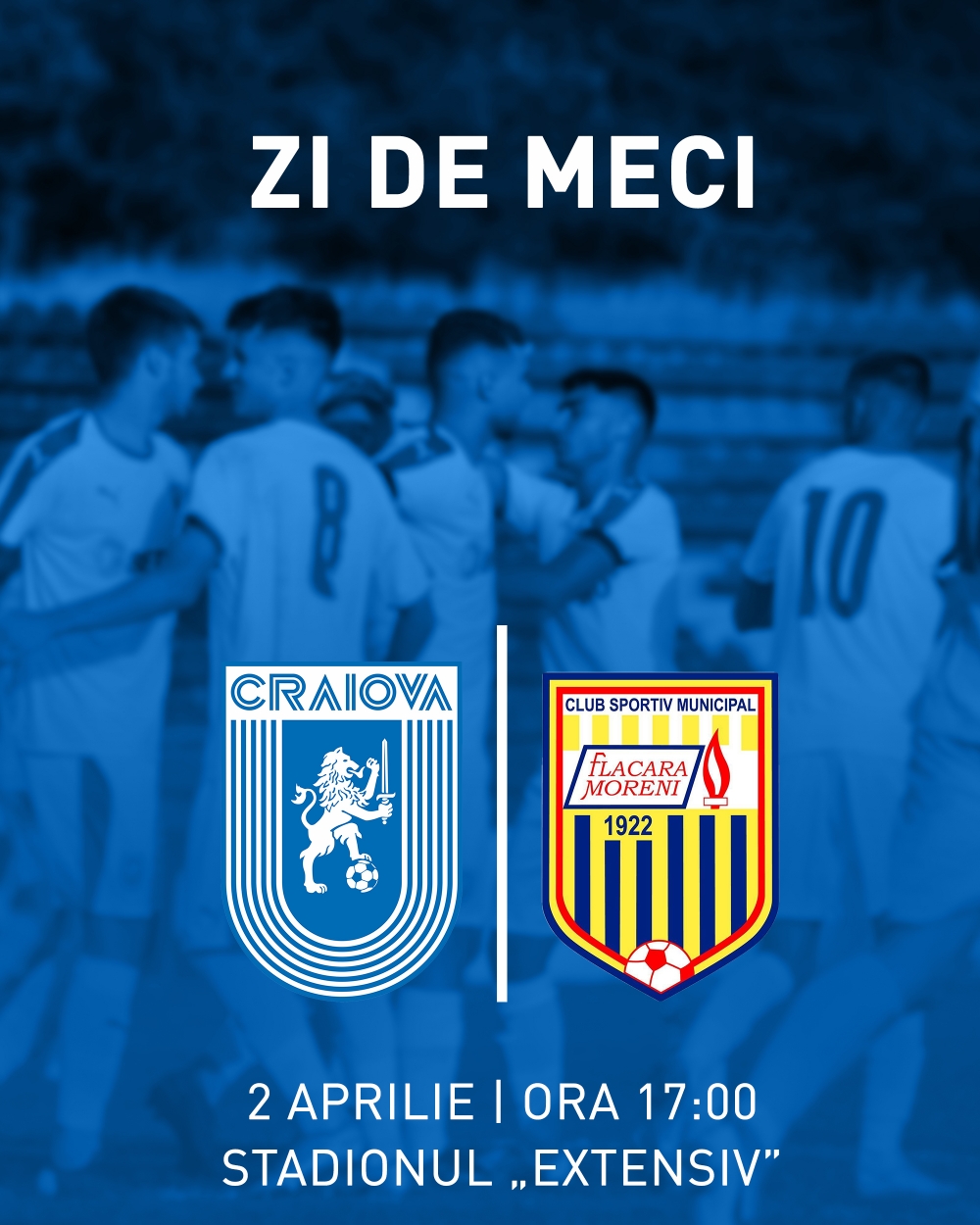 LIVE: Universitatea Craiova 2 - Flacăra Moreni