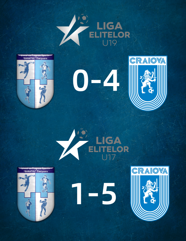 Victorie dublă a „elitelor” Under-17 și Under-19
