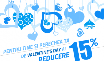 Promoție specială de Valentine’s Day pentru suporteri!