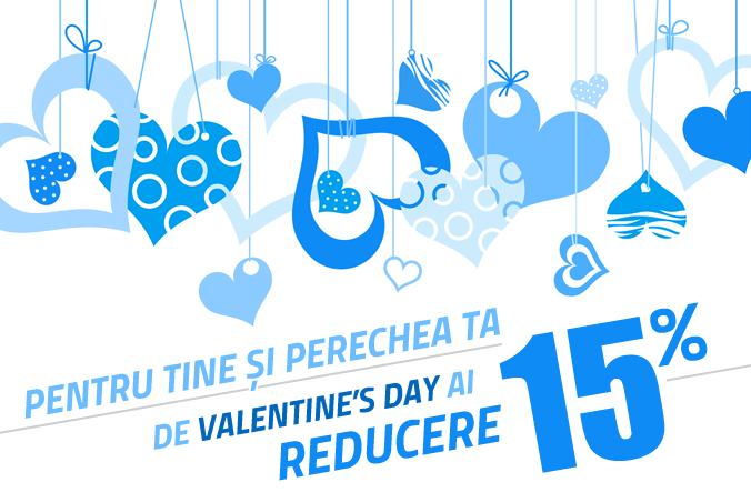 Promoție specială de Valentine’s Day pentru suporteri!