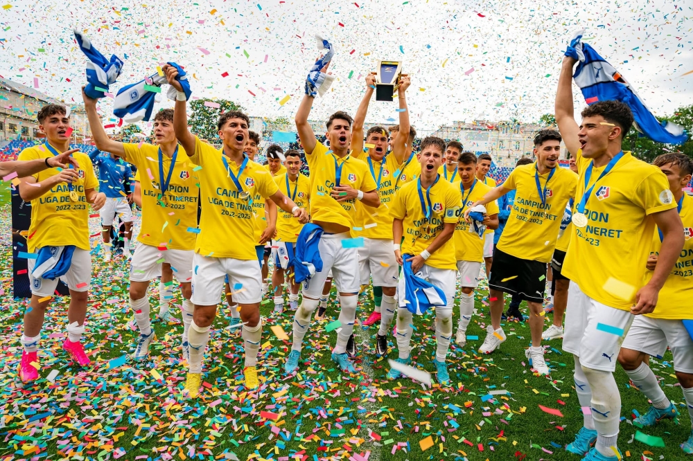 Suntem campionii României în Liga de Tineret și mergem în Youth League