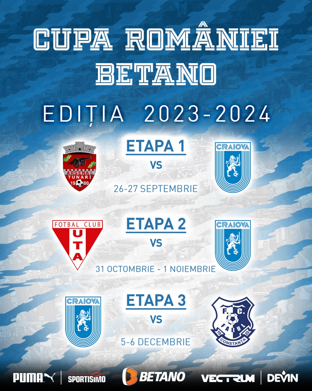 Știința repartizată în grupa D a Cupei României