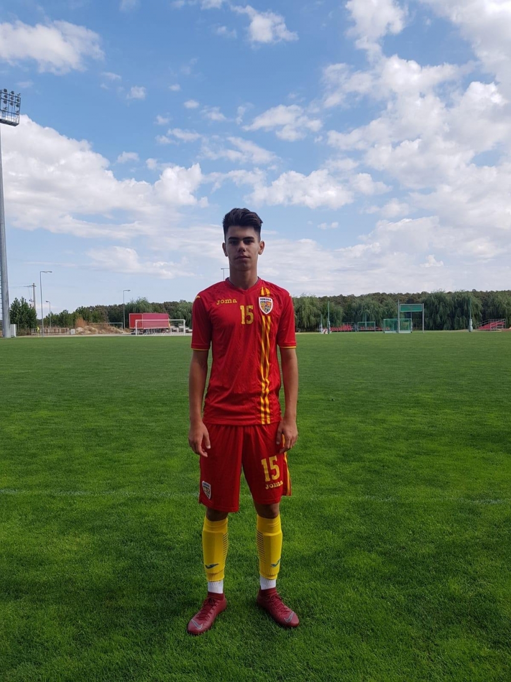 Brășfăleanu, căpitan al tricolorilor Under-16