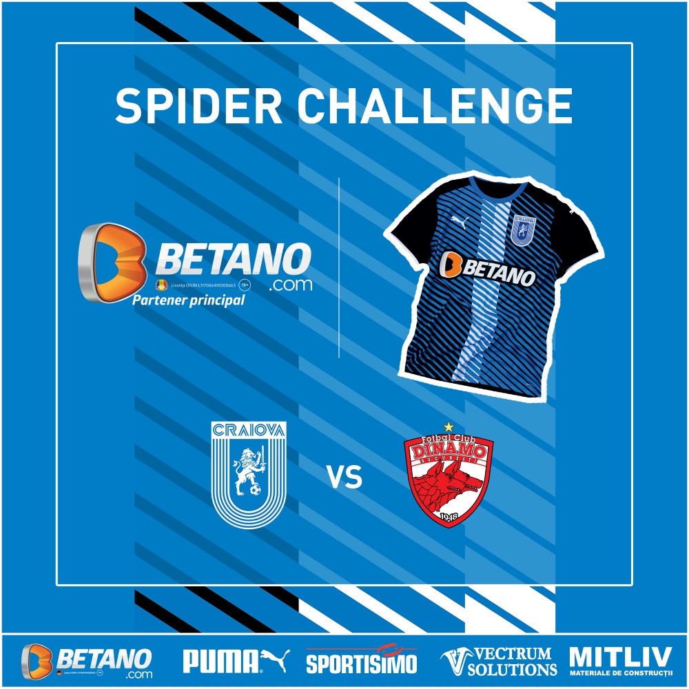 Spider Challenge la meciul cu Dinamo