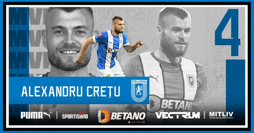 Crețu - MVP în partida cu Botoșani!