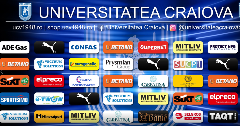 Lista jurnaliștilor acreditați la meciul Universitatea Craiova - KF Vllaznia