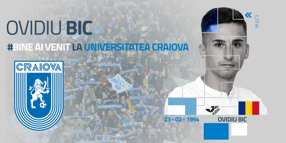 Știința a efectuat primul transfer din 2018: mijlocașul Ovidiu Bic!