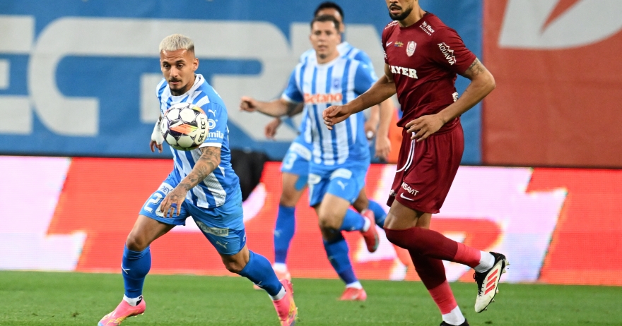 Remiză cu CFR Cluj pe „Ion Oblemenco”