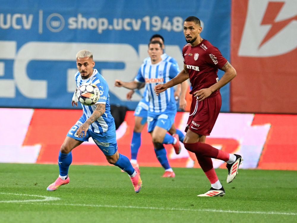 Remiză cu CFR Cluj pe „Ion Oblemenco”