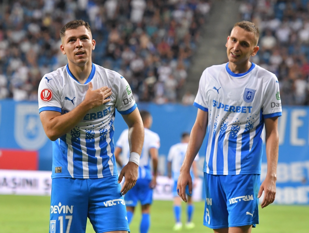 Seară magică pe „Ion Oblemenco”! Știința învinge Spartak Trnava cu 3-0