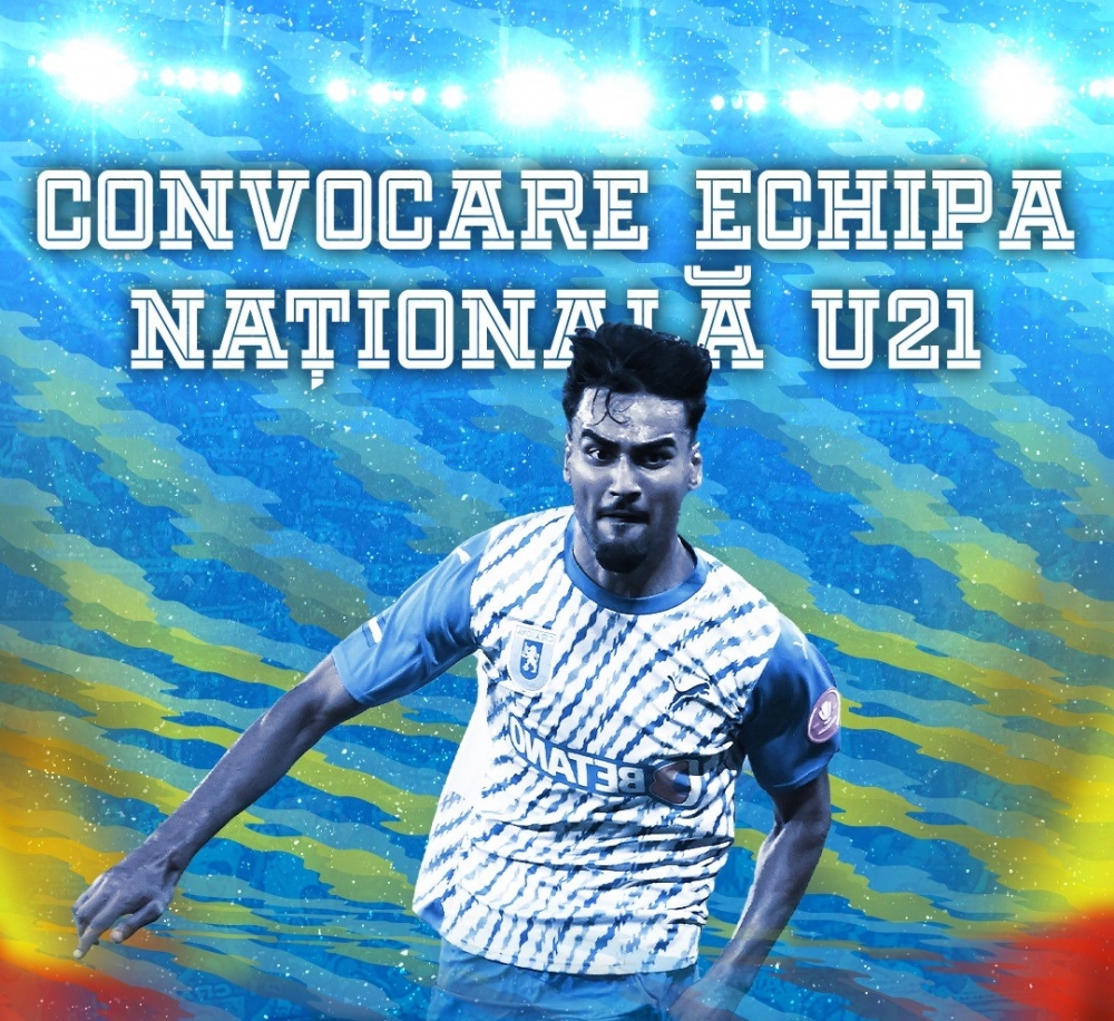 Ștefan Baiaram a fost convocat la Naționala U-21