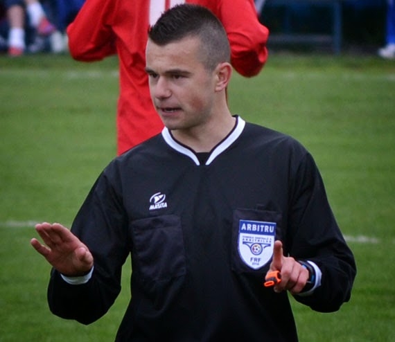 Eduard Ioniță conduce partida din Cupă