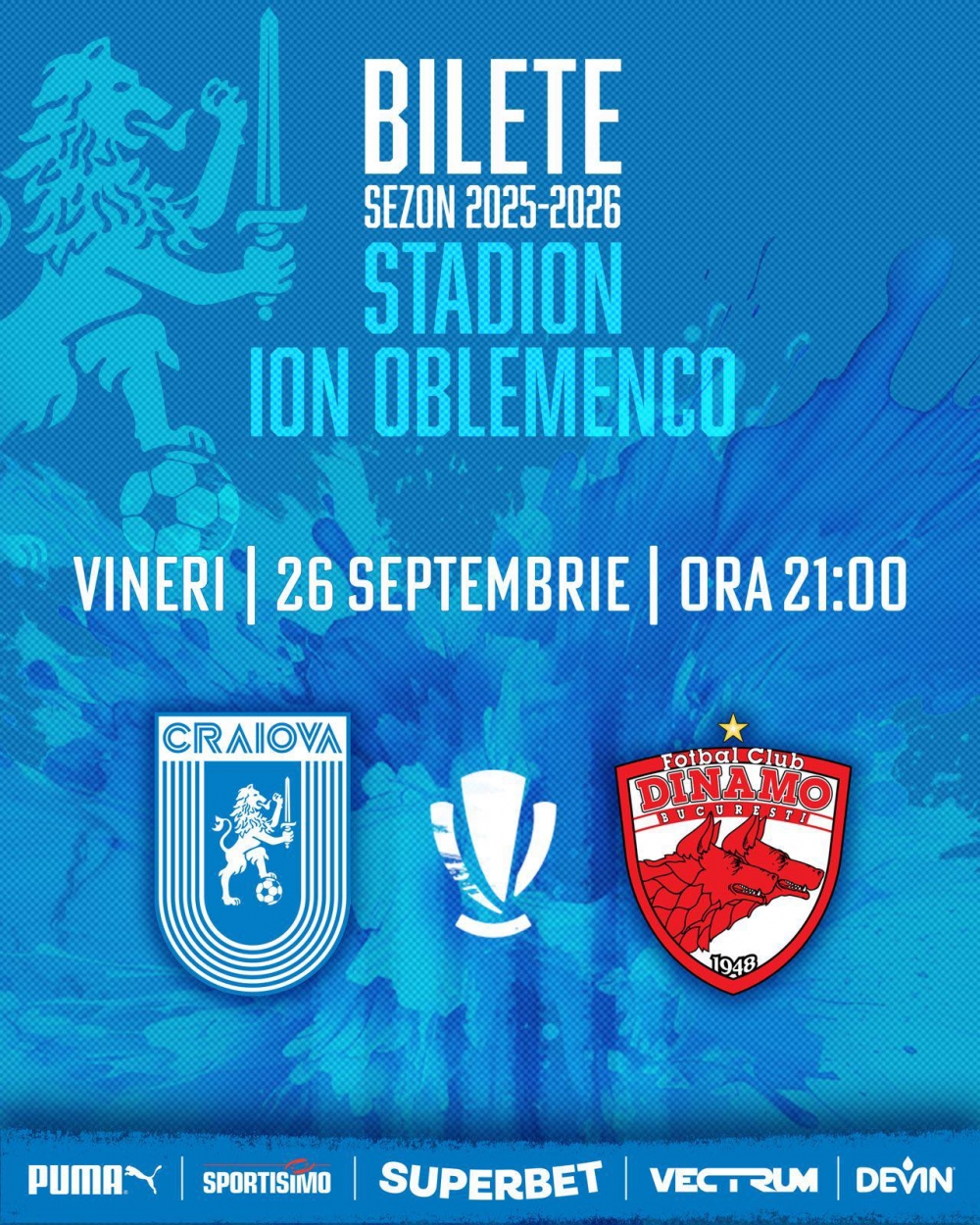 Bilete pentru derby-ul cu Dinamo! Cât costă și de unde le poți cumpăra