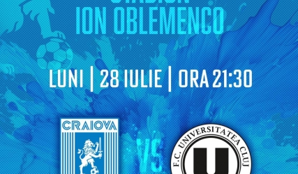 Bilete pentru derby-ul studențesc cu U Cluj! Cât costă