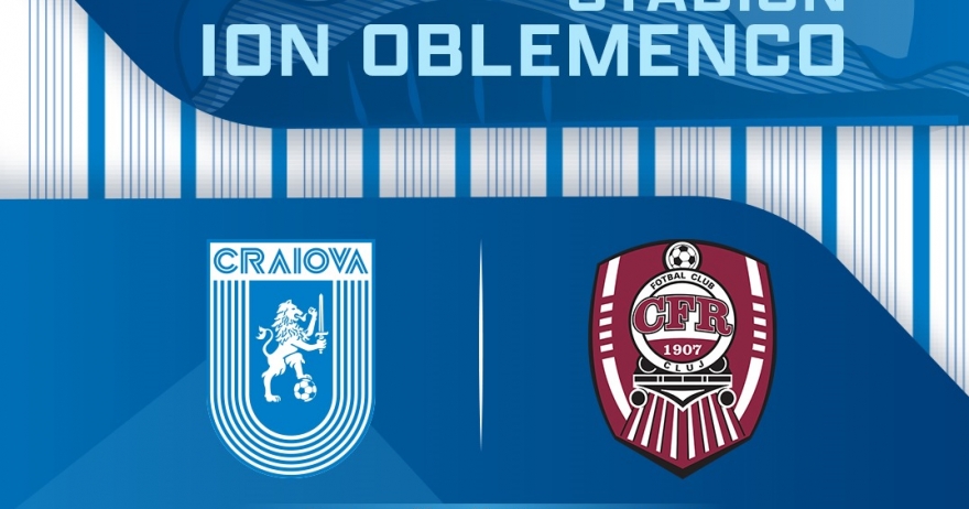 Bilete pentru derby-ul Universitatea Craiova - CFR Cluj