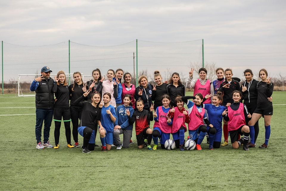 Continuăm selecțiile pentru formarea echipei de fotbal feminin Under-15