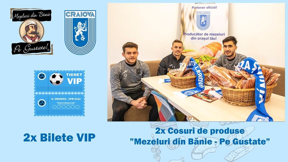 Mezeluri din Bănie - Pe Gustate îți oferă o experiență VIP la meciul cu CFR Cluj