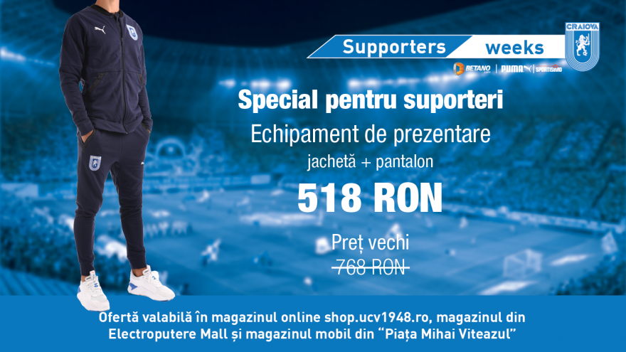 #SupportersWeeks continuă în Bănie cu o nouă ofertă