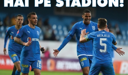 Programul de meci cu „U” Cluj, în format digital