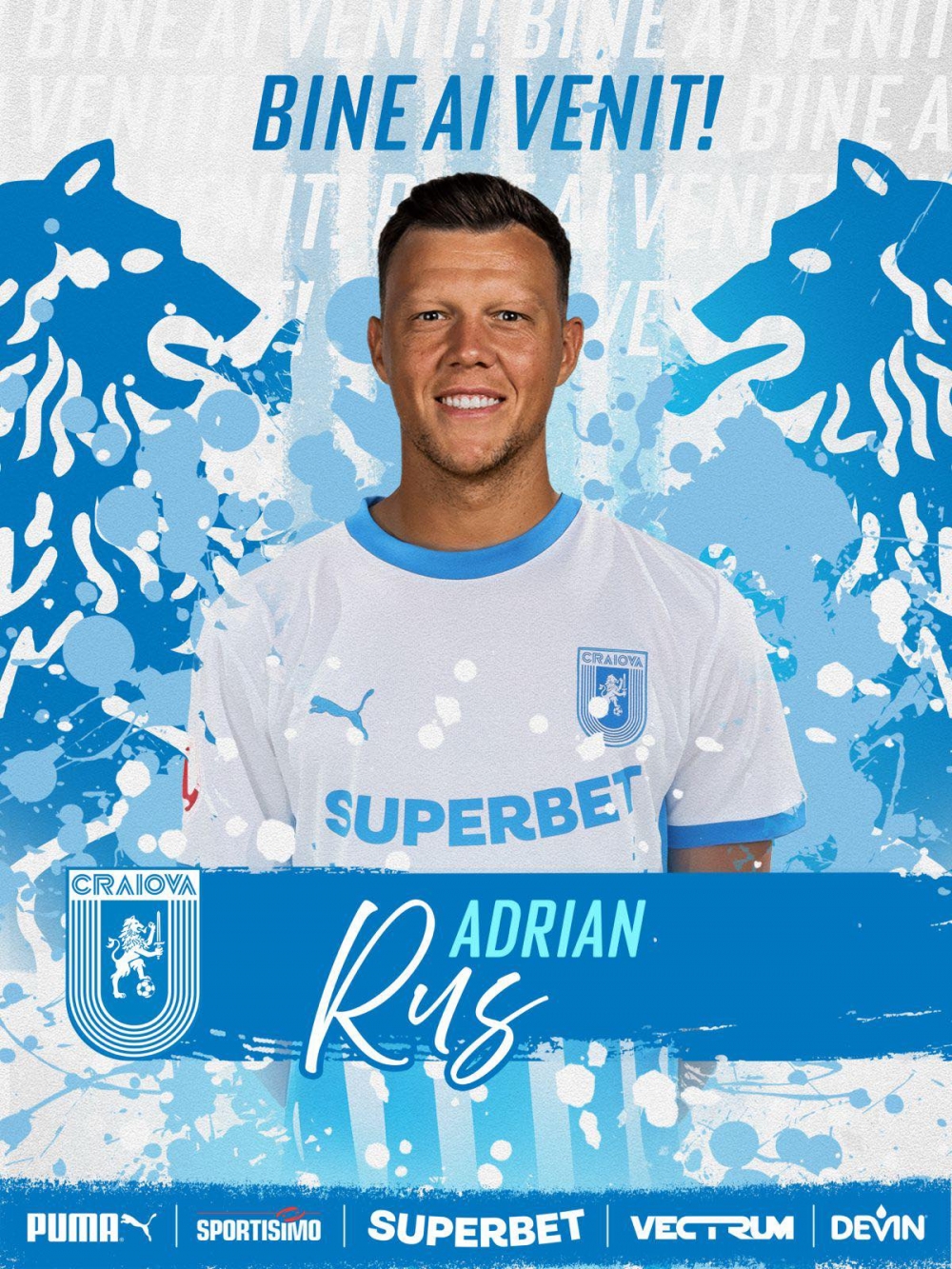 OFICIAL | Bun venit la Știința, Adrian Rus!